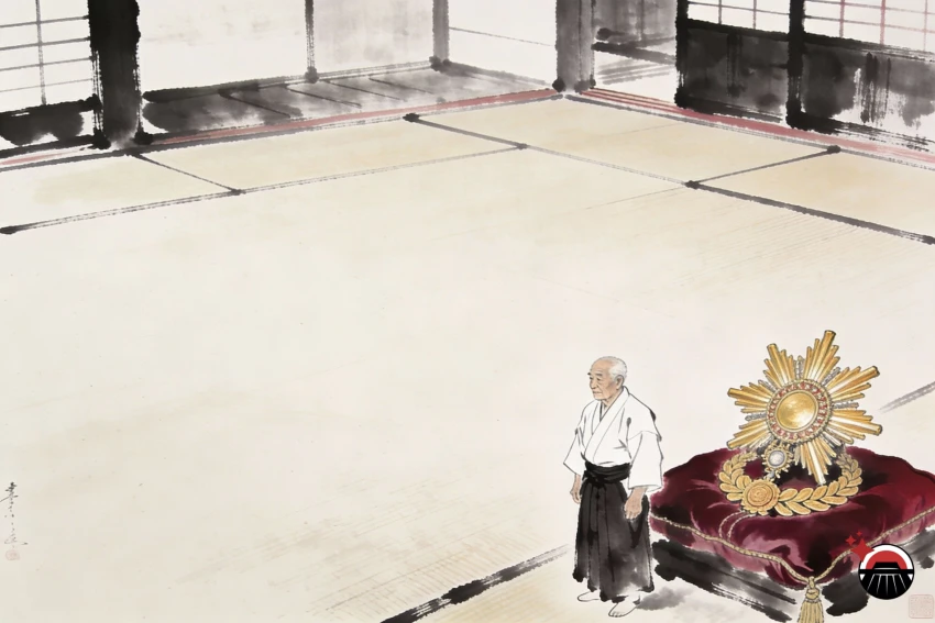 Moriteru Ueshiba Doshu recibe prestigiosa condecoración imperial japonesa